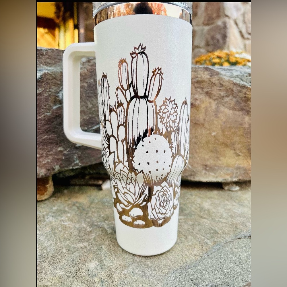 NEW! Engraved tumbler